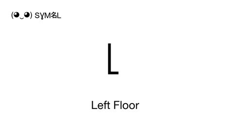 floor symbol unicode