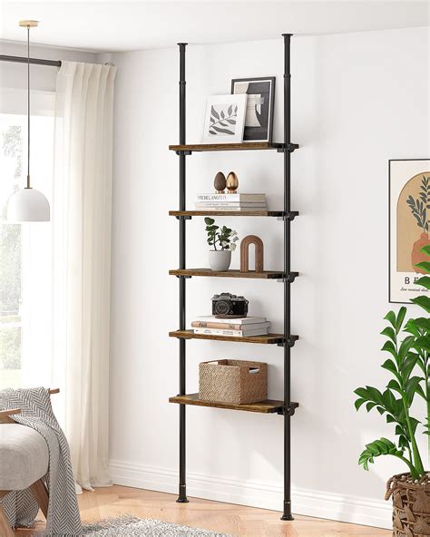 Floor To Ceiling Open Shelves