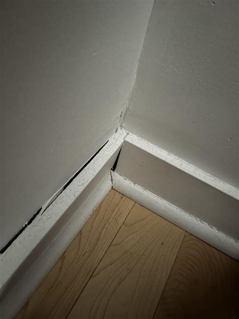 Flooring Does Not Meet Baseboard