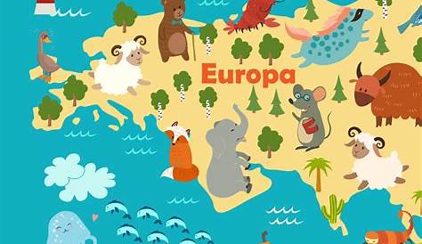 Mapa Mapa Dela Flora Y Fauna Del Continente Europeo | Porn Sex Picture