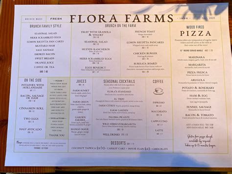 flora farms cabo menu