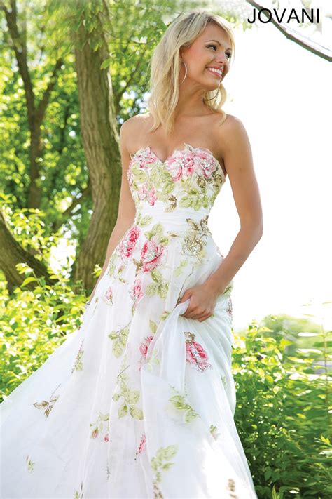 Floral Print Wedding Dresses for Spring 2016 mywedding