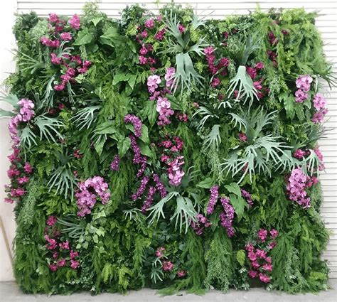Floral Artificial Green Wall