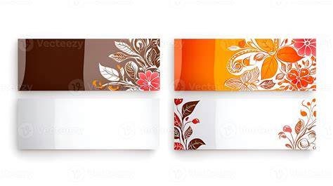 Floral Banner Patterns