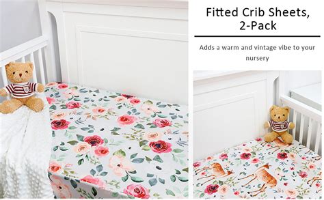 Floral Crib Sheet Amazon