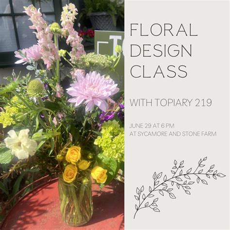 Floral Design Class Ideas