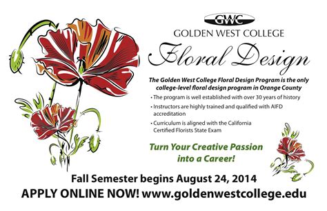 Floral Design Classes Orange County