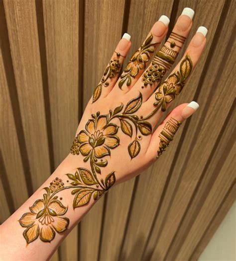 Floral Henna Designs