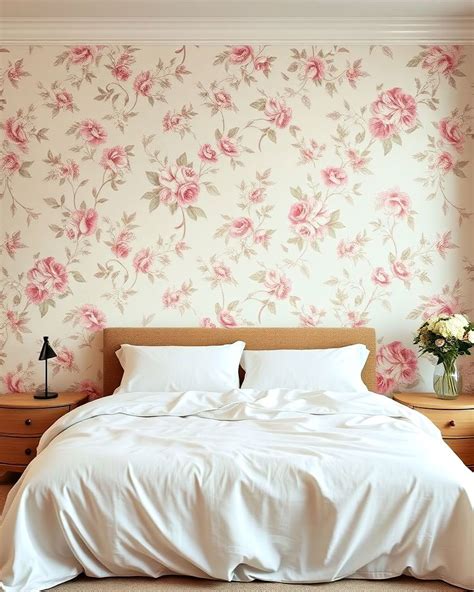 Floral patterns bedroom