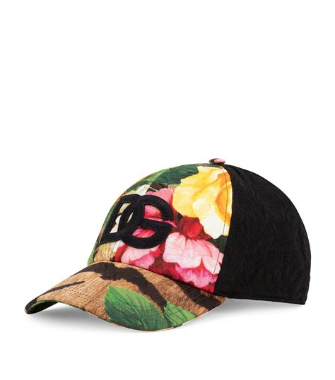 floral print baseball cap