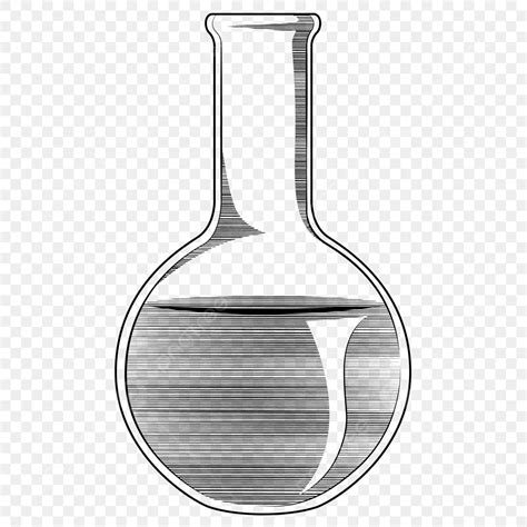 Roundbottom Flask Laboratory Flasks Drawing Erlenmeyer Flask Chemistry