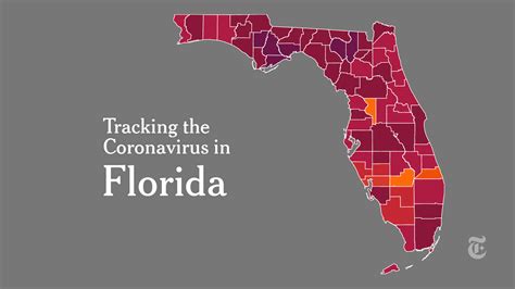 Florida County Covid Risk Map