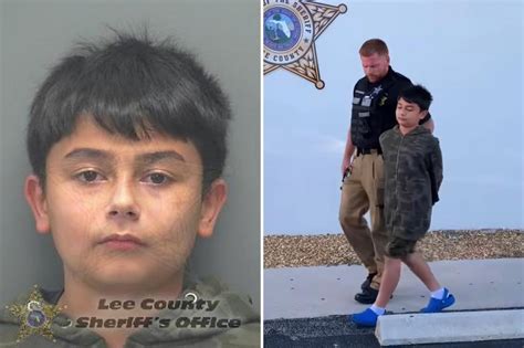 florida 10 year old boy arrested