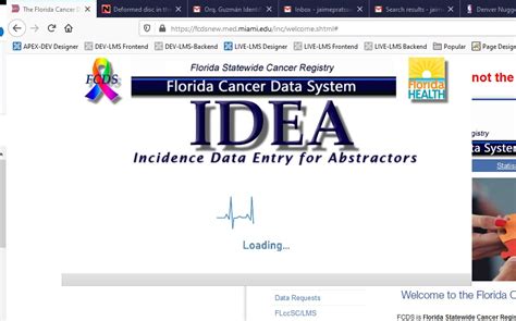florida cancer data systems abstractor code