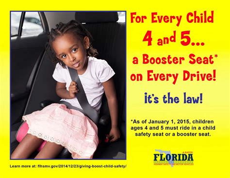 florida car seat laws for 8 year olds