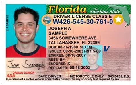 florida drivers license real id
