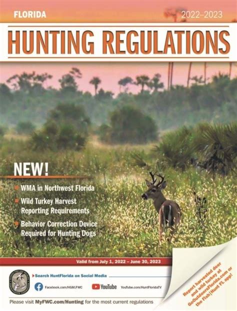 florida fwc deer hunting regulations