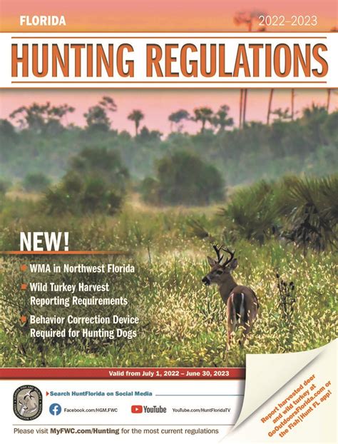 florida hunting season 2022