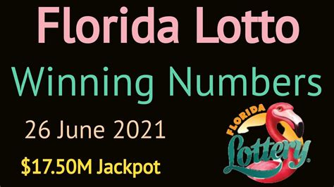 florida lotto winning numbers today