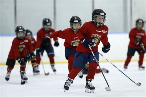 florida panthers learn to play hockey