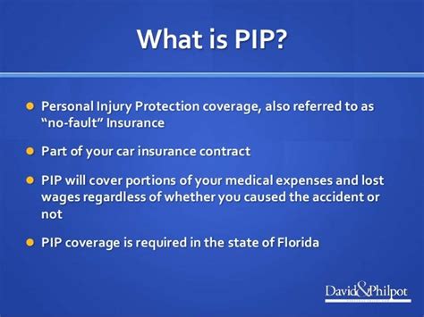 florida pip coverage explained