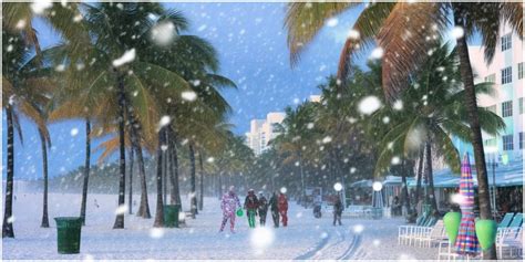 Playas de Florida en invierno