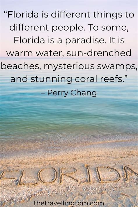 Florida Quotes Contrasts