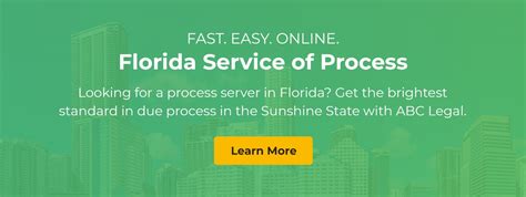 florida service of process rules