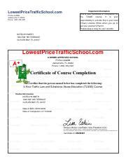 florida tlsae certificate