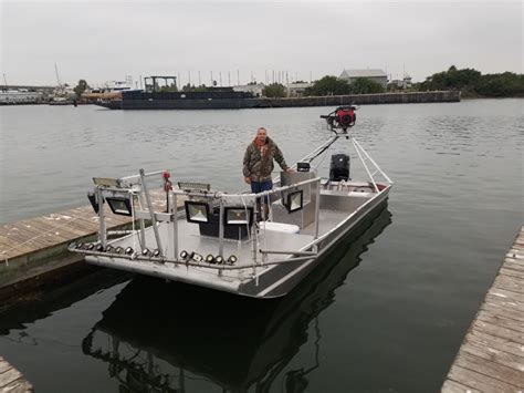 Flounder Gigging Boat