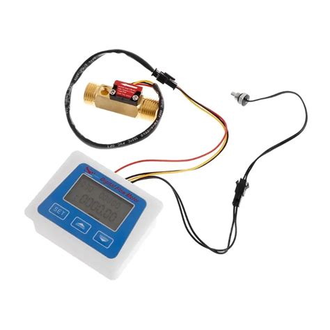 Flow Meter And Temperature Sensor