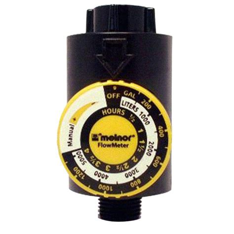 Flow Meter With Shut Off