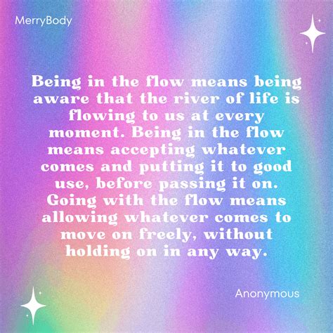 Flow Movement Quotes
