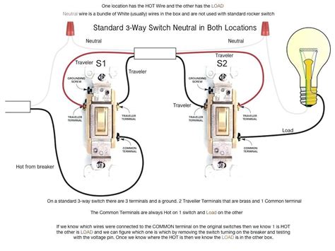 Flow Of Electricity In 2 Switch One Light Diagram How To Mak
