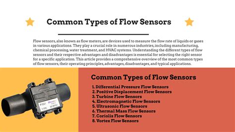 Flow Sensor Types Pdf