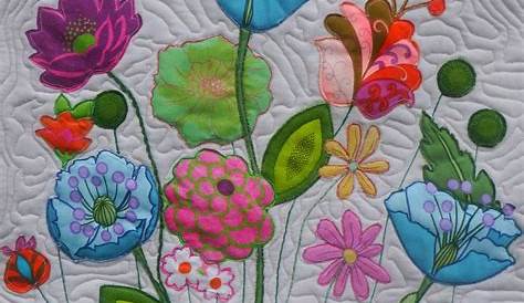 Flower Applique Quilt Patterns Free Inspiration In Full Bloom Floral Album s
