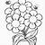 flower coloring page free kids