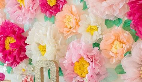 11pcs Giant Paper Flowers And Leaf For Princess Birthday Party Decor