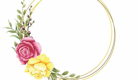Flower Frame PNG Picture | PNG All