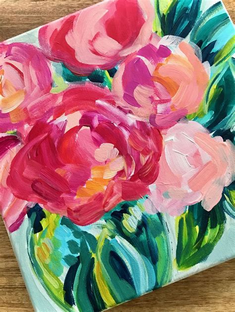 Painting series flowers 17 oil painting on canvas painting Etsy