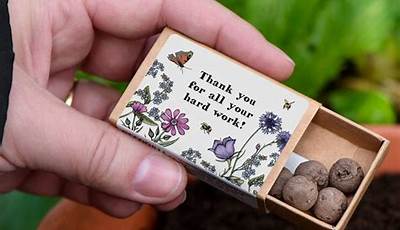 Flower Seeds Gift Box