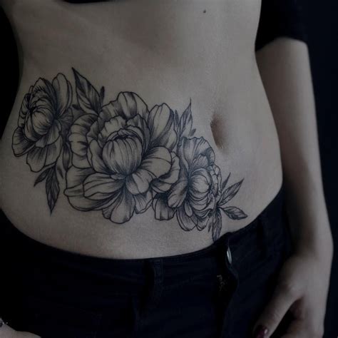 Revolutionary Flower Stomach Tattoo Designs 2023