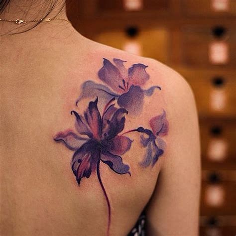 Inspirational Flower Tattoo Designs On Back Ideas