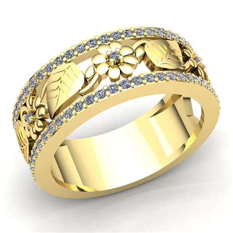 Flower Wedding Ring: A Symbol Of Eternal Love And Beauty