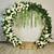 flower wreath wedding decoration