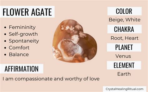 Flower Agate Properties