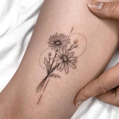 Flower Daisy Tattoos