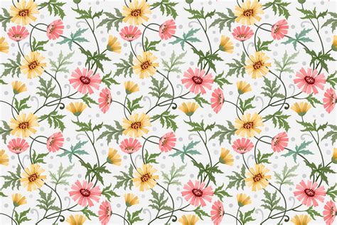 Flower Drawing Wallpaper