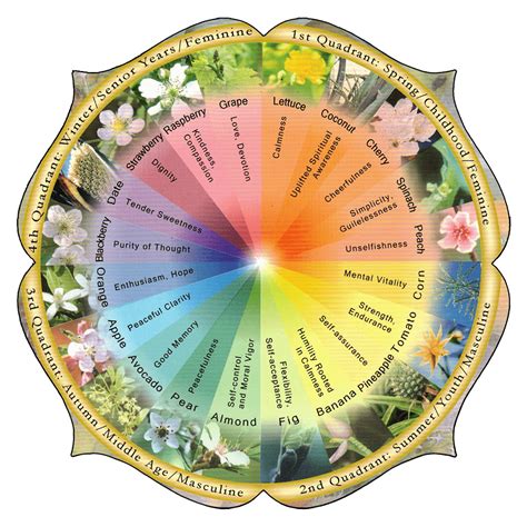 Flower Essences Chart