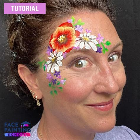 Flower Face Paint